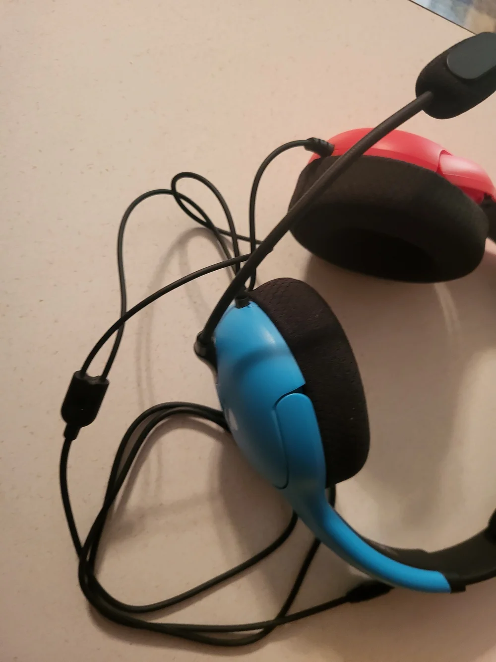 Nintendo Switch Wired Gaming Headset  Airlite Red/Blue